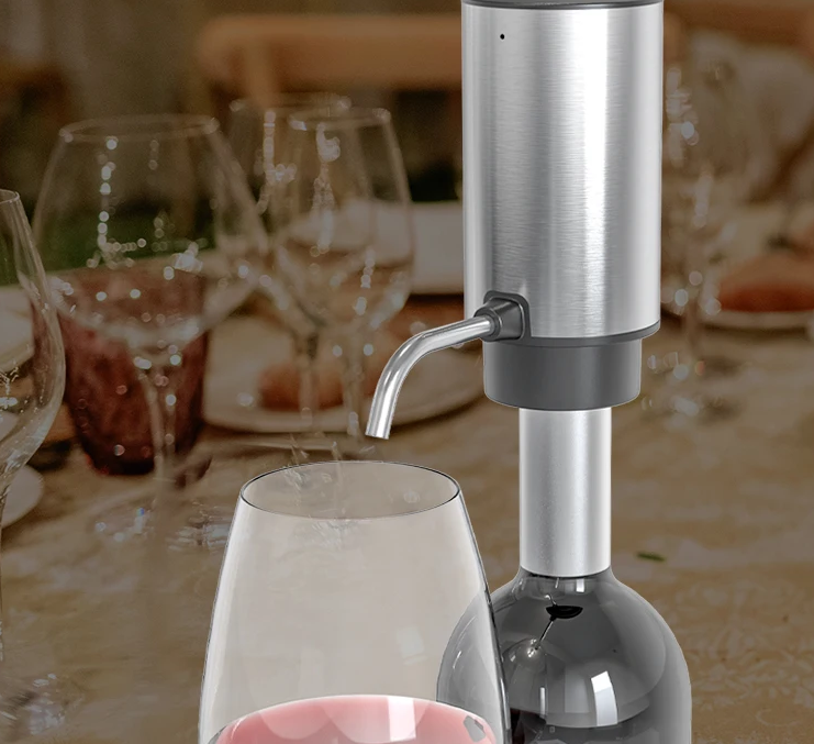 Elektrisk Vin-Decanter - ilter automatisk din vin på sekunder